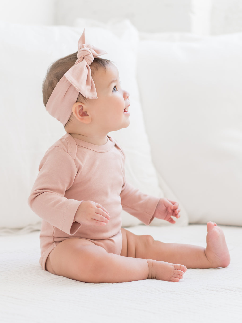Classic Long Sleeve Bodysuit Baby : One Pieces : Bodysuits : Long Sleeves Colored Organics Organic Cotton Long Sleeve Baby Bodysuit | Colored Organics®