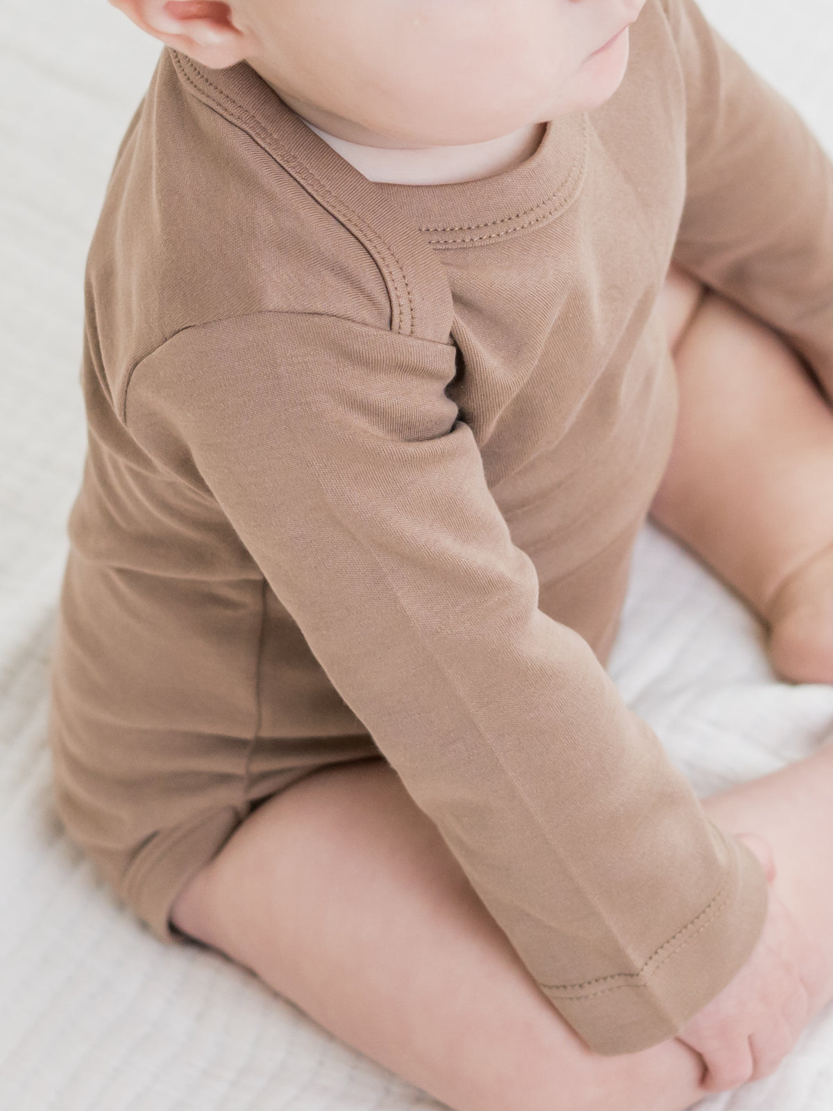 Classic Long Sleeve Bodysuit Baby : One Pieces : Bodysuits : Long Sleeves Colored Organics Organic Cotton Long Sleeve Baby Bodysuit | Colored Organics®