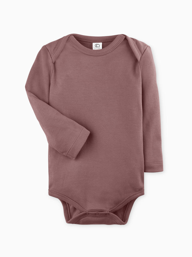 Classic Long Sleeve Bodysuit Baby : Bodysuits : Long Sleeves Colored Organics Baby Long Sleeve Bodysuit - Girls & Boys - Organic