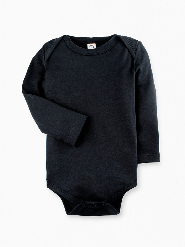 Classic Long Sleeve Bodysuit Baby :One Pieces :Bodysuits :Long Sleeves Colored Organics Baby Long Sleeve Bodysuit - Girls &Boys - Organic