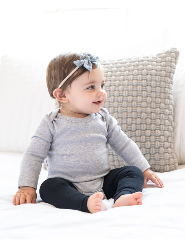 Classic Long Sleeve Bodysuit Baby :One Pieces :Bodysuits :Long Sleeves Colored Organics Baby Long Sleeve Bodysuit - Girls &Boys - Organic