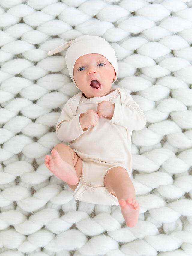 Classic Long Sleeve Bodysuit Baby :One Pieces :Bodysuits :Long Sleeves Colored Organics Baby Long Sleeve Bodysuit - Girls &Boys - Organic