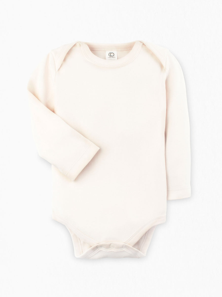 Classic Long Sleeve Bodysuit Baby :One Pieces :Bodysuits :Long Sleeves Colored Organics Baby Long Sleeve Bodysuit - Girls &Boys - Organic