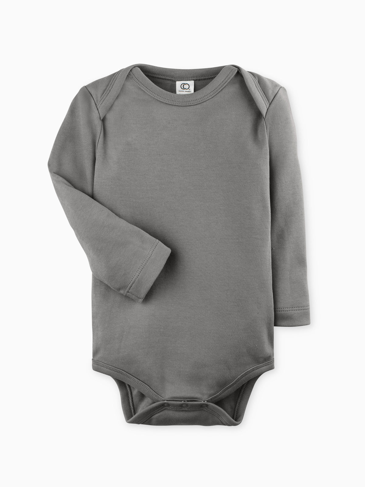 Classic Long Sleeve Bodysuit Baby : One Pieces : Bodysuits : Long Sleeves Colored Organics Organic Cotton Long Sleeve Baby Bodysuit | Colored Organics®