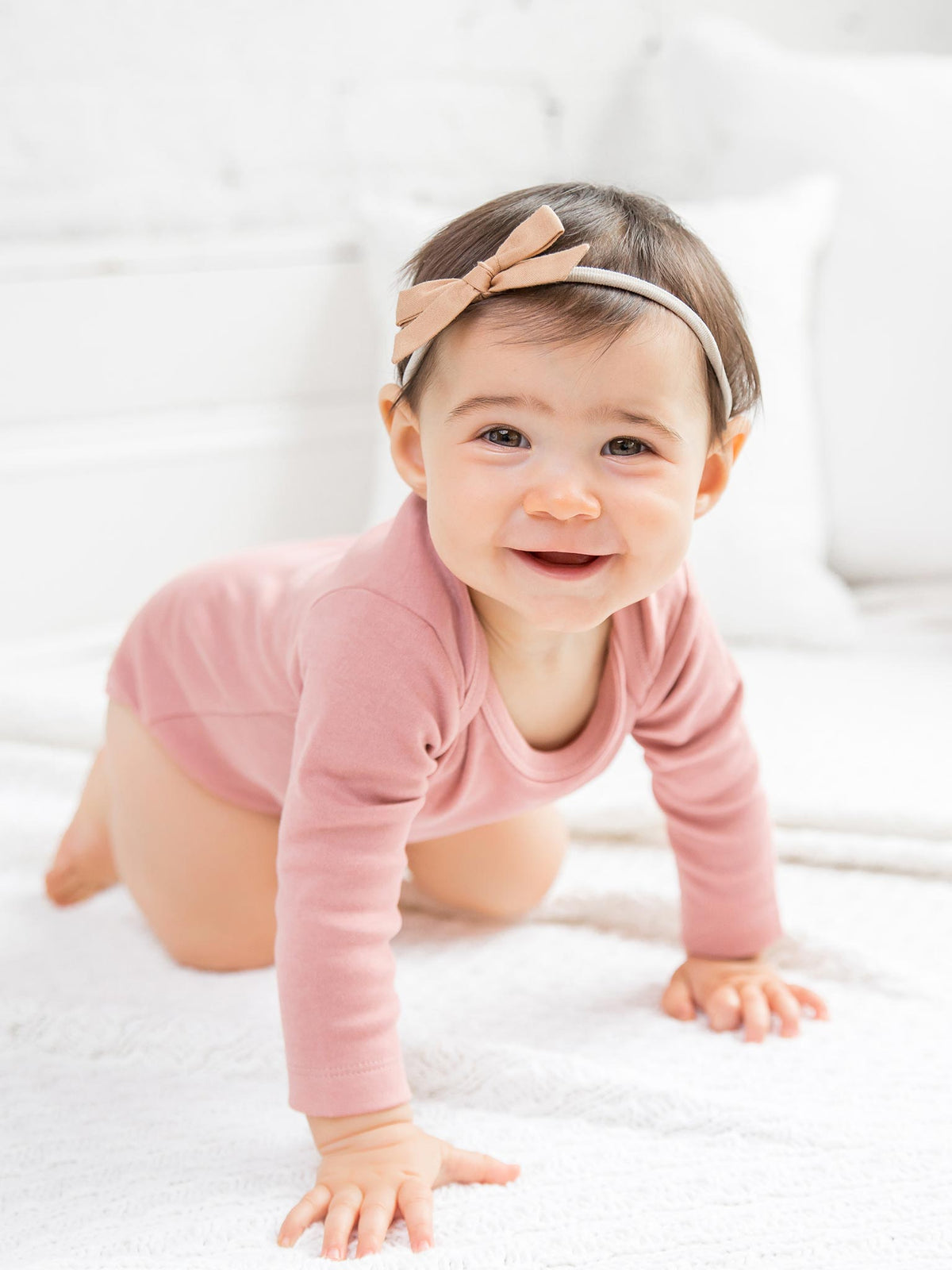 Classic Long Sleeve Bodysuit Baby : One Pieces : Bodysuits : Long Sleeves Colored Organics Organic Cotton Long Sleeve Baby Bodysuit | Colored Organics®