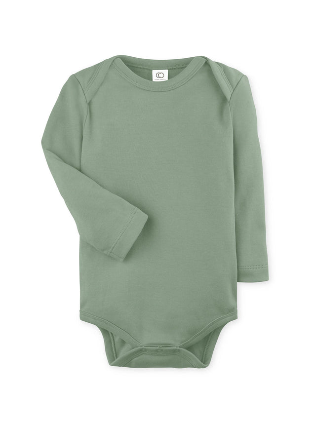 Classic Long Sleeve Bodysuit Baby :One Pieces :Bodysuits :Long Sleeves Colored Organics Baby Long Sleeve Bodysuit - Girls &Boys - Organic