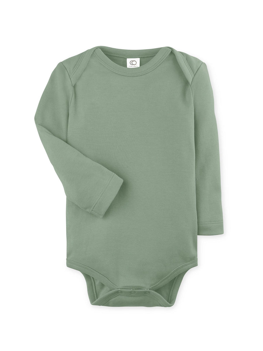 Classic Long Sleeve Bodysuit Baby :One Pieces :Bodysuits :Long Sleeves Colored Organics Baby Long Sleeve Bodysuit - Girls & Boys - Organic
