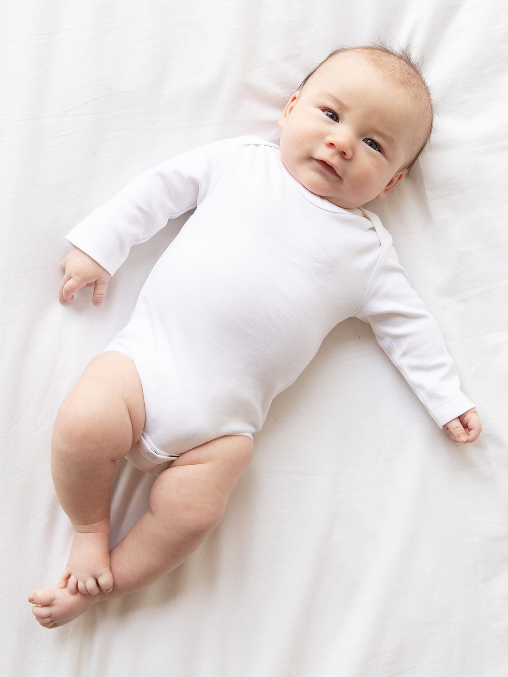 Classic Long Sleeve Bodysuit Baby : One Pieces : Bodysuits : Long Sleeves Colored Organics Organic Cotton Long Sleeve Baby Bodysuit | Colored Organics®