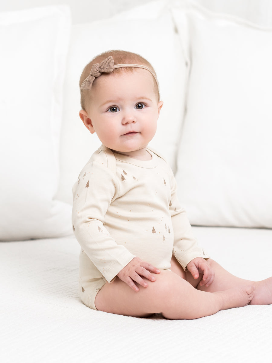 River Bodysuit Baby : Bodysuits : Long Sleeves Colored Organics Organic Cotton River Bodysuit