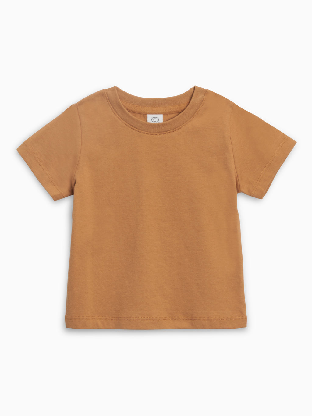 T-shirt HOM Crew Neck Tencel Soft - ginger - HOM : sale of Short Sl