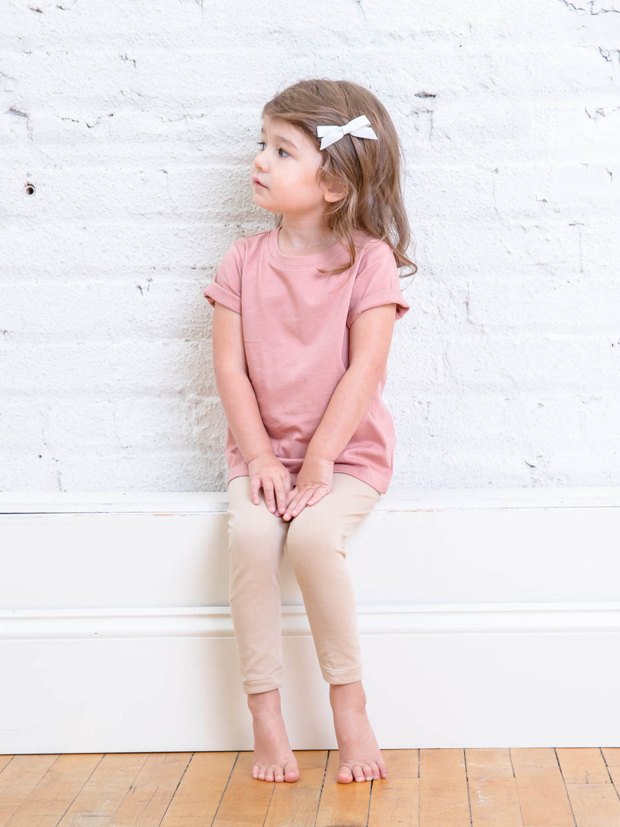 Classic Short Sleeve Tee - Crew Neck Baby-Kids : Tops : Short Sleeves Colored Organics Organic Kids & Baby Tee - Short Sleeve - Crew Neck