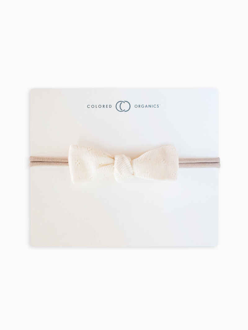 Pointelle Dainty Bow