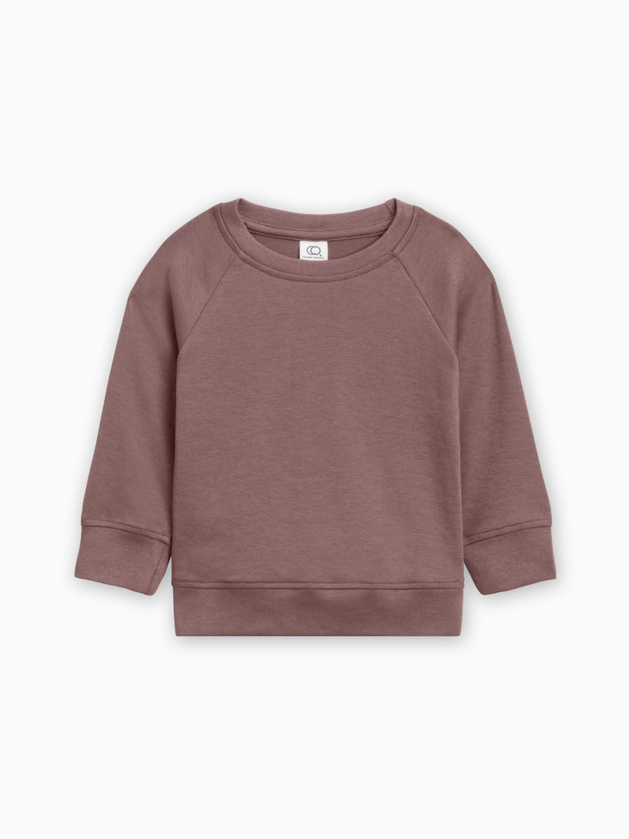 Classic Portland Pullover Baby-Kids : Tops : Pullovers : Long Sleeves Colored Organics Portland Pullover Organic Long Sleeve Baby Top