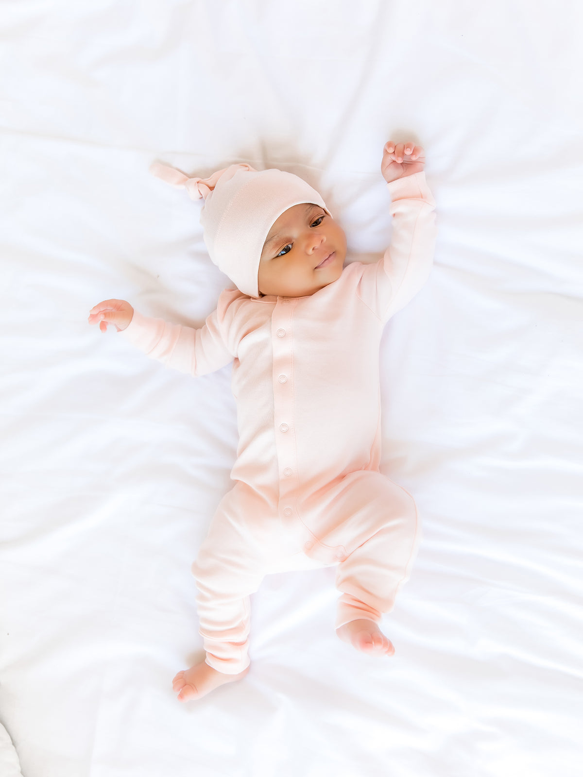 Classic Knotted Hat Baby : Accessories : Hats Colored Organics Organic Knotted Baby Beanie for Newborns | Colored Organics®