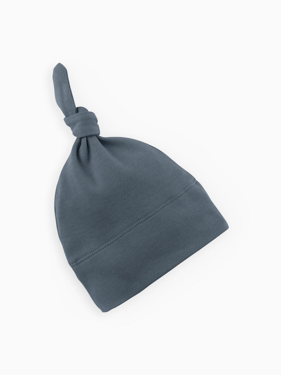 Classic Knotted Hat Baby : Accessories : Hats Colored Organics Top Knot Baby Hat - Newborn Girls & Boys - Organic