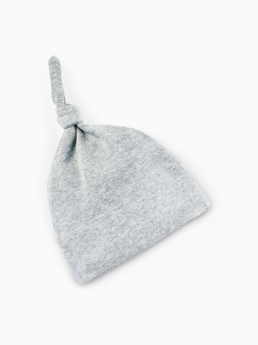 Classic Knotted Hat Baby :Accessories :Hats Colored Organics Top Knot Baby Hat - Newborn Girls & Boys - Organic
