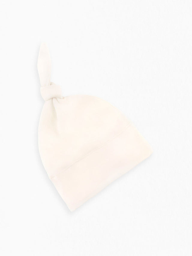 Classic Knotted Hat Baby : Accessories : Hats Colored Organics Top Knot Baby Hat - Newborn Girls & Boys - Organic