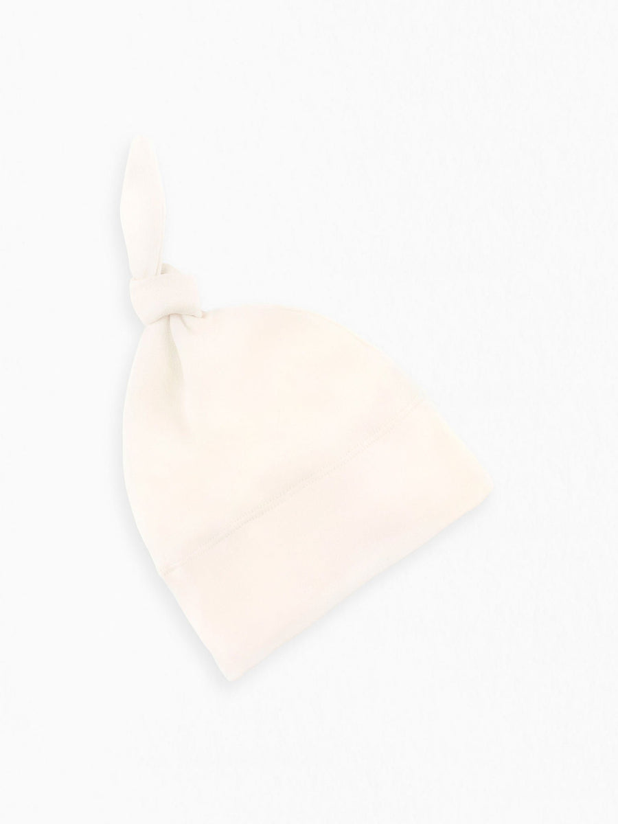 Classic Knotted Hat Baby : Accessories : Hats Colored Organics Top Knot Baby Hat - Newborn Girls & Boys - Organic