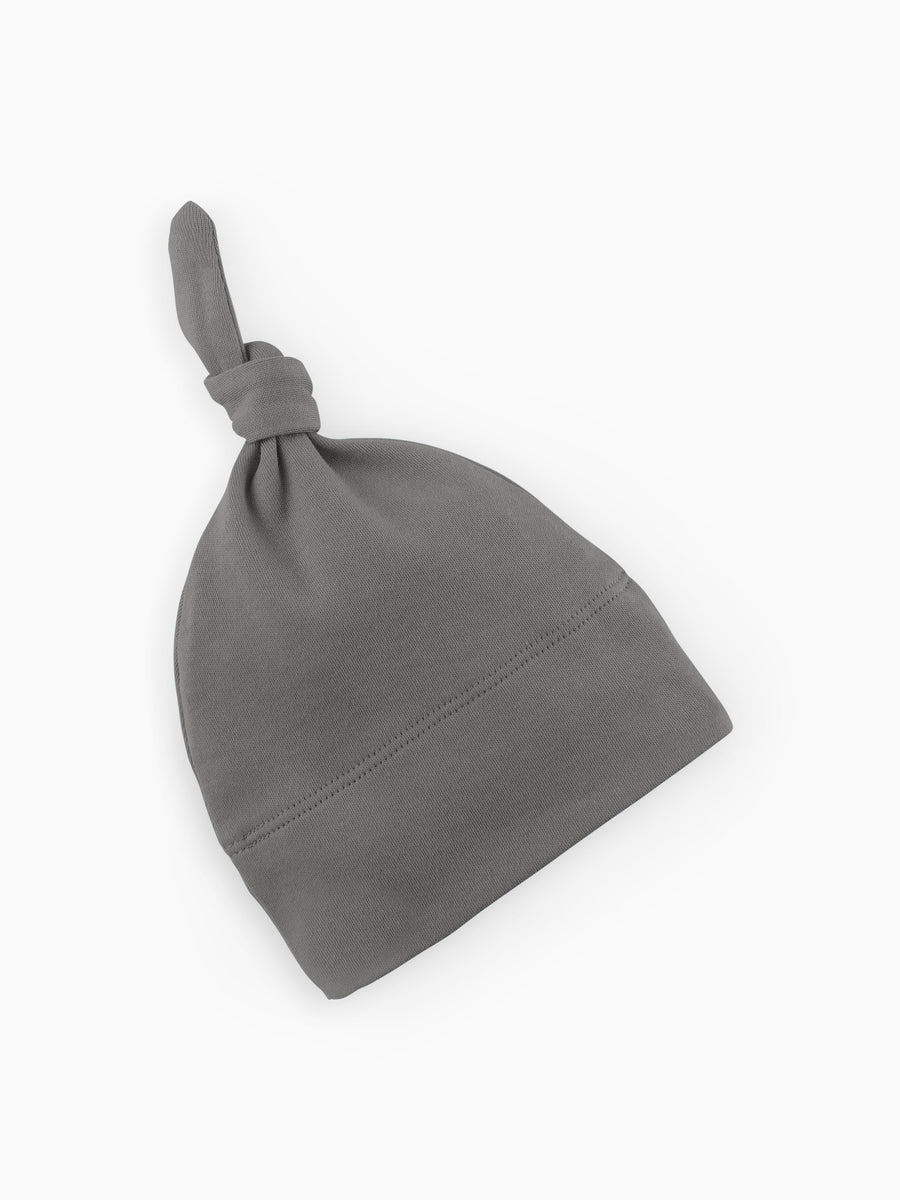 Classic Knotted Hat Baby :Accessories :Hats Colored Organics Top Knot Baby Hat - Newborn Girls & Boys - Organic