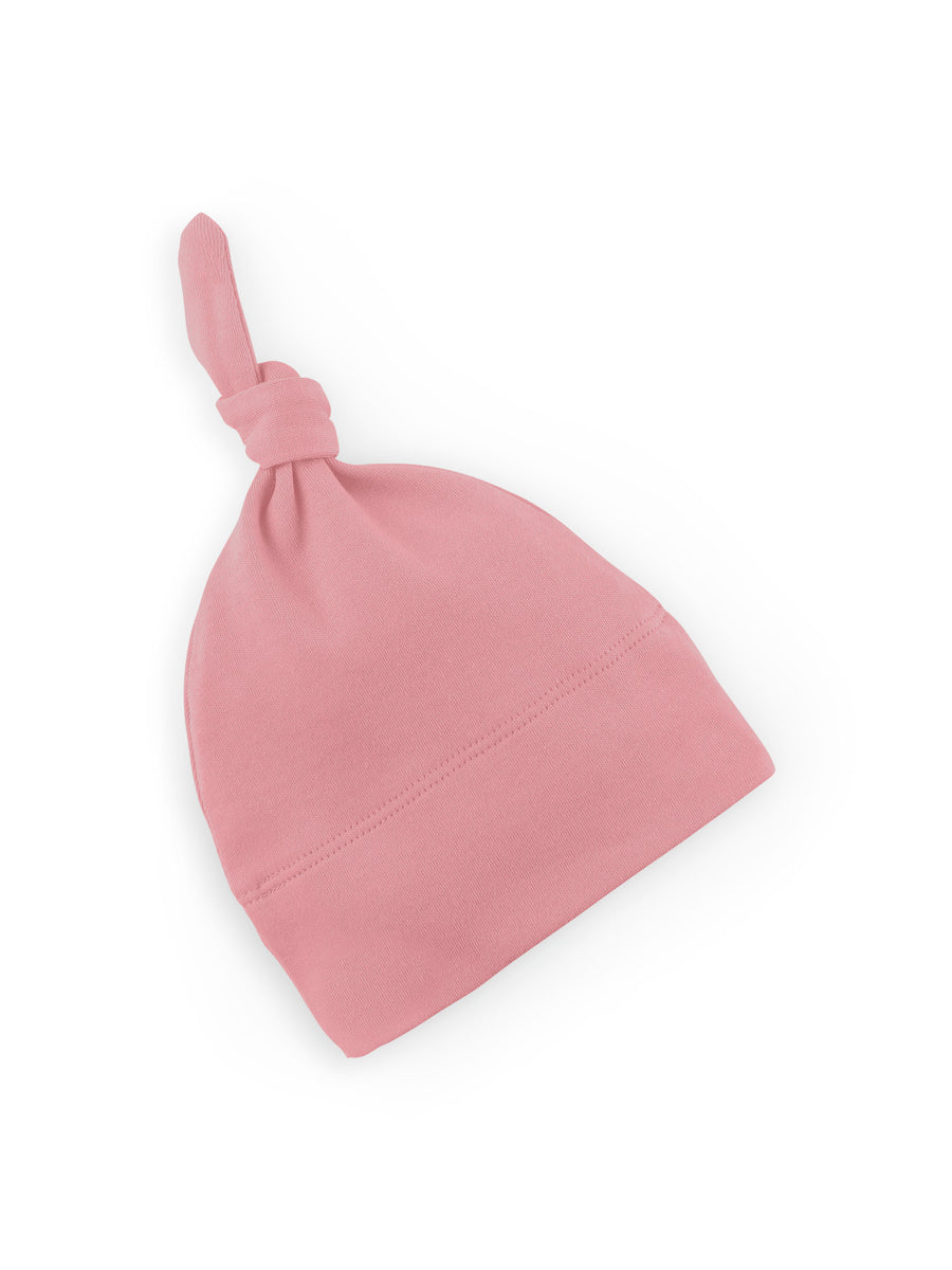 Classic Knotted Hat Baby : Accessories : Hats Colored Organics Top Knot Baby Hat - Newborn Girls & Boys - Organic