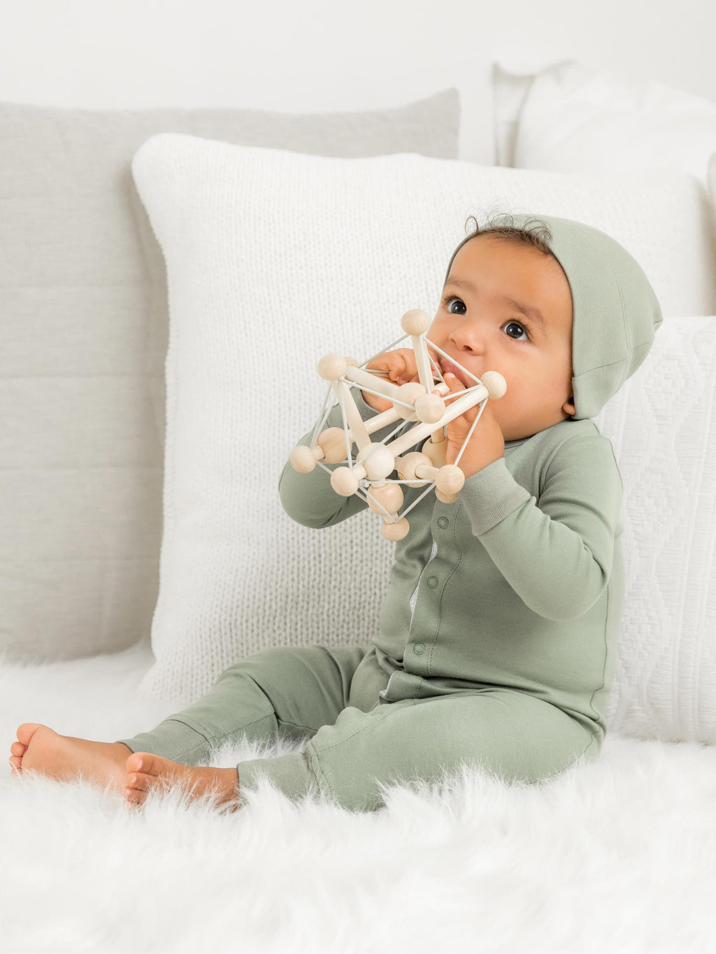 Classic Knotted Hat Baby : Accessories : Hats Colored Organics Organic Knotted Baby Beanie for Newborns | Colored Organics®