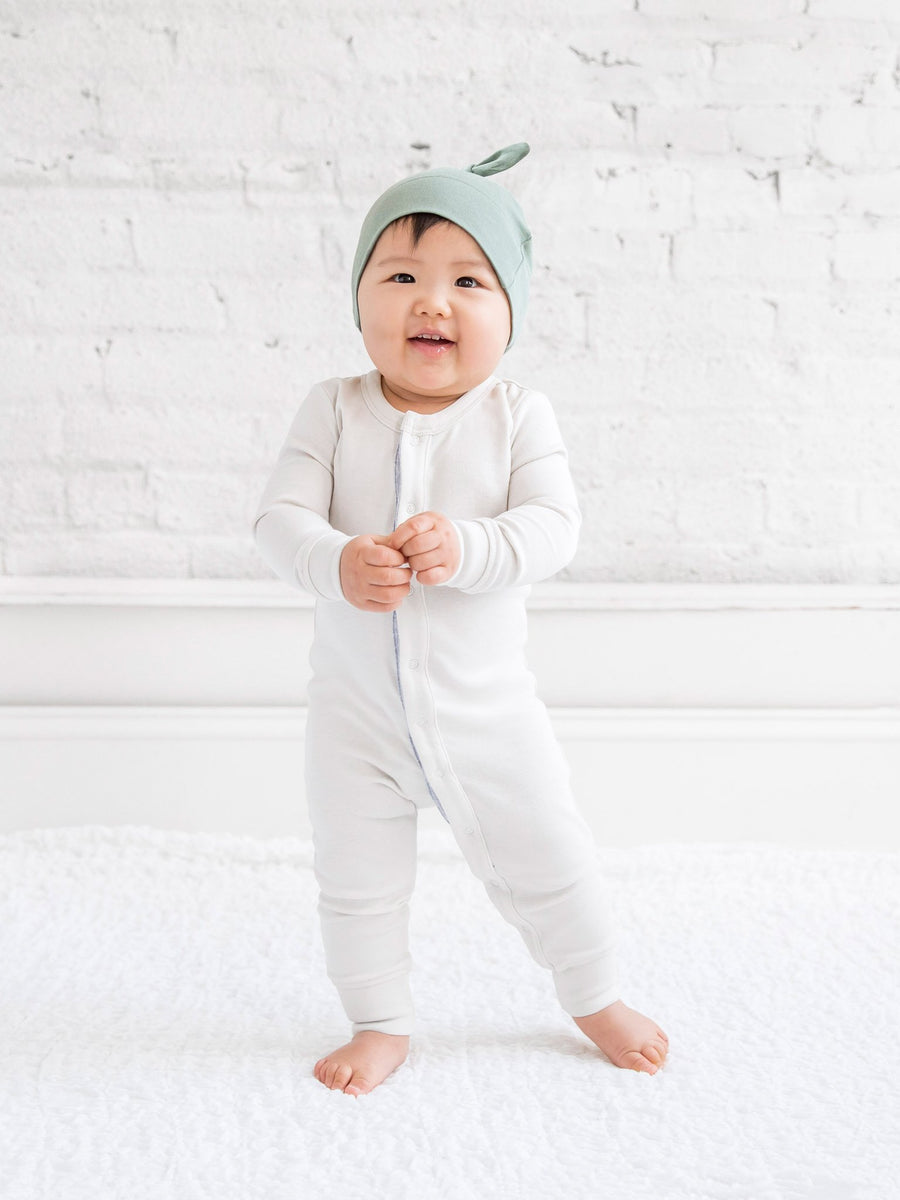 Classic Knotted Hat Baby : Accessories : Hats Colored Organics Top Knot Baby Hat - Newborn Girls & Boys - Organic