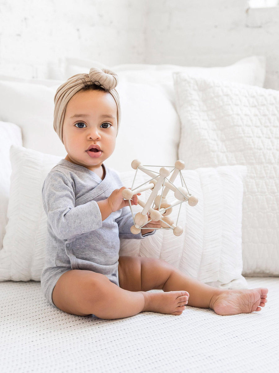 Classic Kimono Bodysuit - Long Sleeve Baby :One Pieces :Kimono Bodysuits :Short Sleeves Colored Organics Side-Snap Kimono Bodysuit - Long Sleeve - Organic