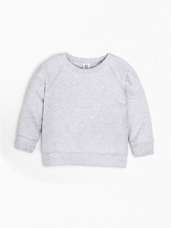 Brooklyn French Terry Pullover Baby-Kids : Tops : Pullovers : Long Sleeves Colored Organics Brooklyn Pullover Baby & Kids Sweatshirt - Organic