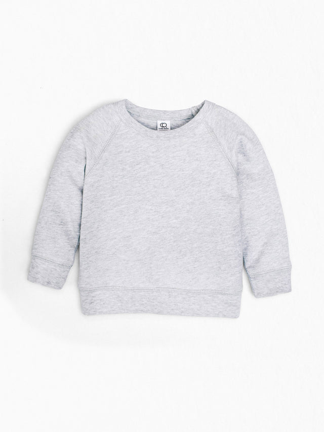 Brooklyn French Terry Pullover Baby-Kids : Tops : Long Sleeves : Pullovers Colored Organics Brooklyn Pullover Baby & Kids Sweatshirt - Organic