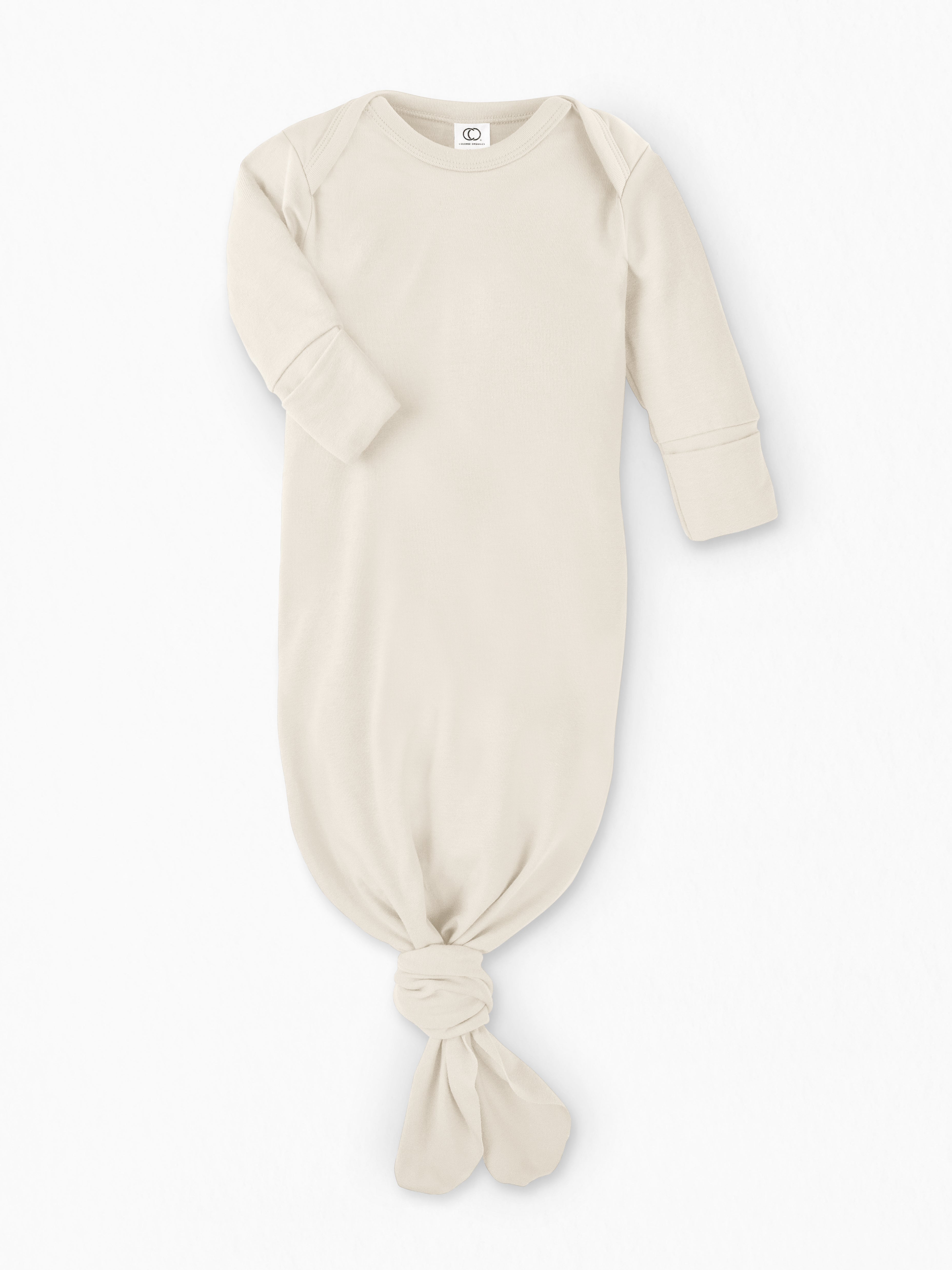 Modern Polka Dot Knotted Newborn Gown Set - Milk & Baby – Milk & Baby
