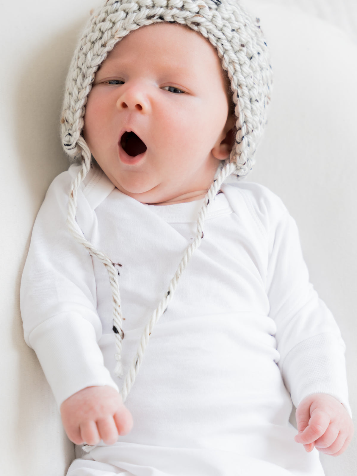 Infant Gown Baby : One Pieces : Gowns : Long Sleeves Colored Organics Organic Cotton Infant Gown for Newborns | Colored Organics®
