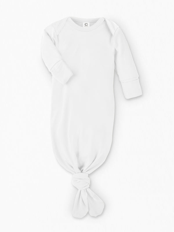 Infant Gown Baby : One Pieces : Gowns : Long Sleeves Colored Organics Organic Cotton Infant Gown for Newborns | Colored Organics®
