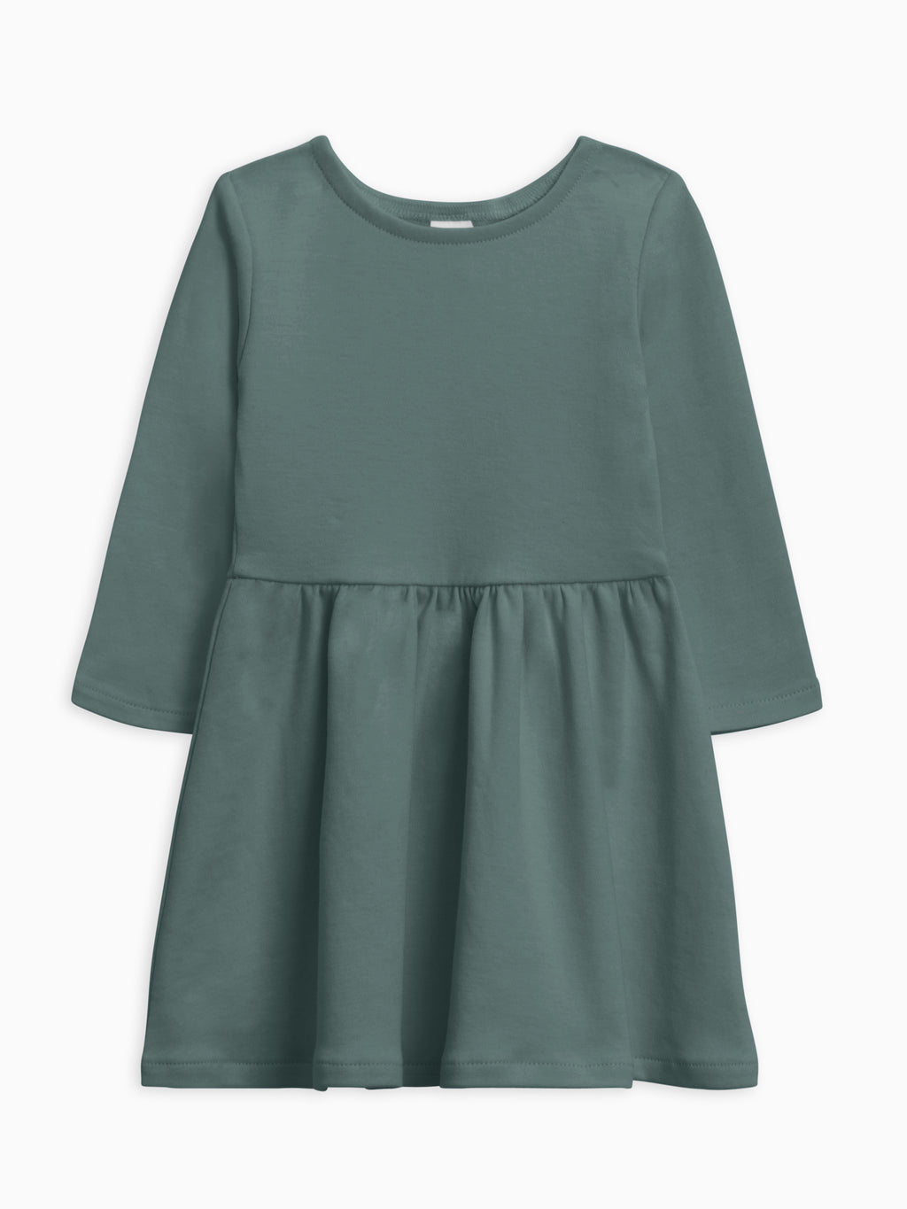 Organic Cotton Stella Long Sleeve Swing dress for Baby and Toddler - Girl &  Boy | Colored Organics®