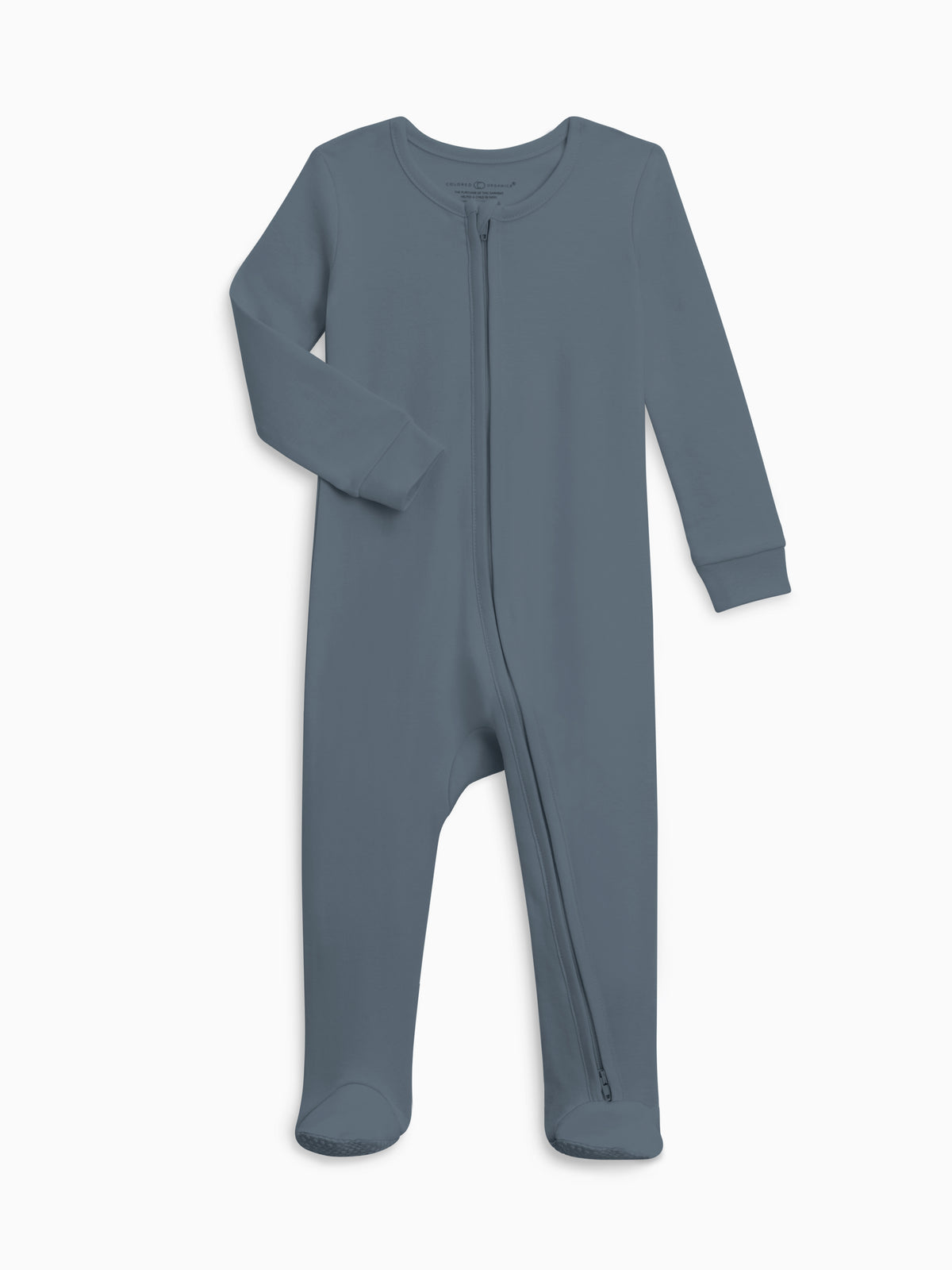 Classic Peyton Zipper Sleeper Baby : One Pieces : Sleepers : Long Sleeves Colored Organics Organic Peyton Zipper Footed Sleeper | Colored Organics®