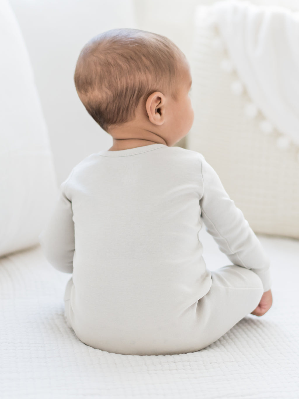Classic Peyton Zipper Sleeper Baby : One Pieces : Sleepers : Long Sleeves Colored Organics Organic Peyton Zipper Footed Sleeper | Colored Organics®