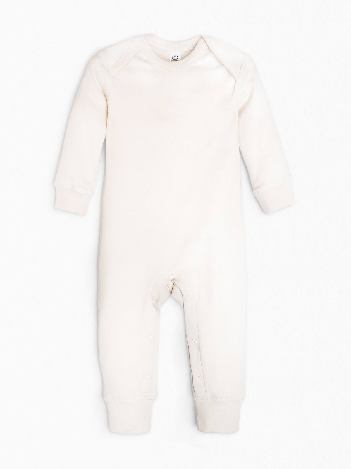 Classic Aspen Romper - Natural Baby : One Pieces : Rompers : Long Sleeves Colored Organics Classic Aspen Romper Baby for Kids | Colored Organics®