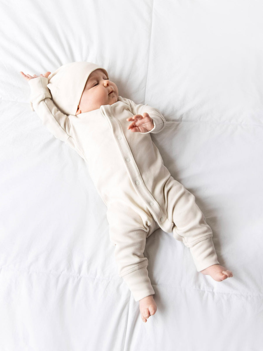 Emerson Sleeper Baby : Sleepers : Long Sleeves Colored Organics Emerson Baby Sleeper - Girls & Boys - 100% Organic