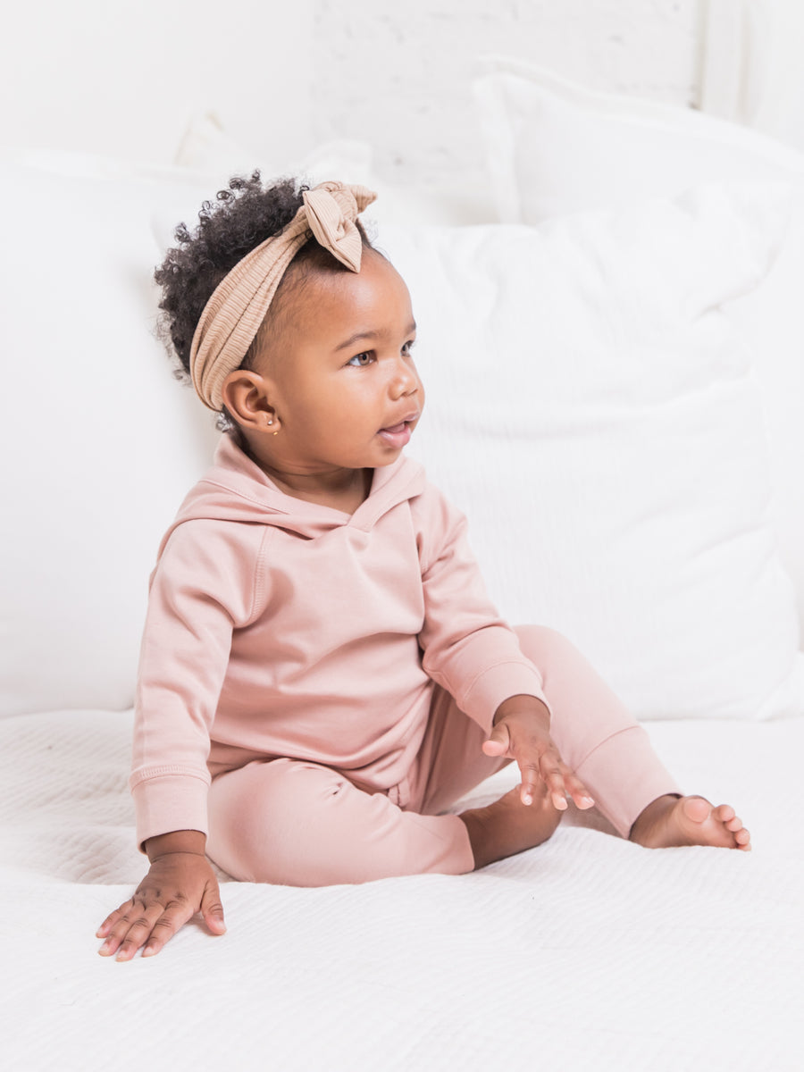 Madison Hooded Pullover Baby-Kids : Tops : Hoodies : Long Sleeves Colored Organics Madison Hoodie Pullover Organic Long Sleeve Baby Top