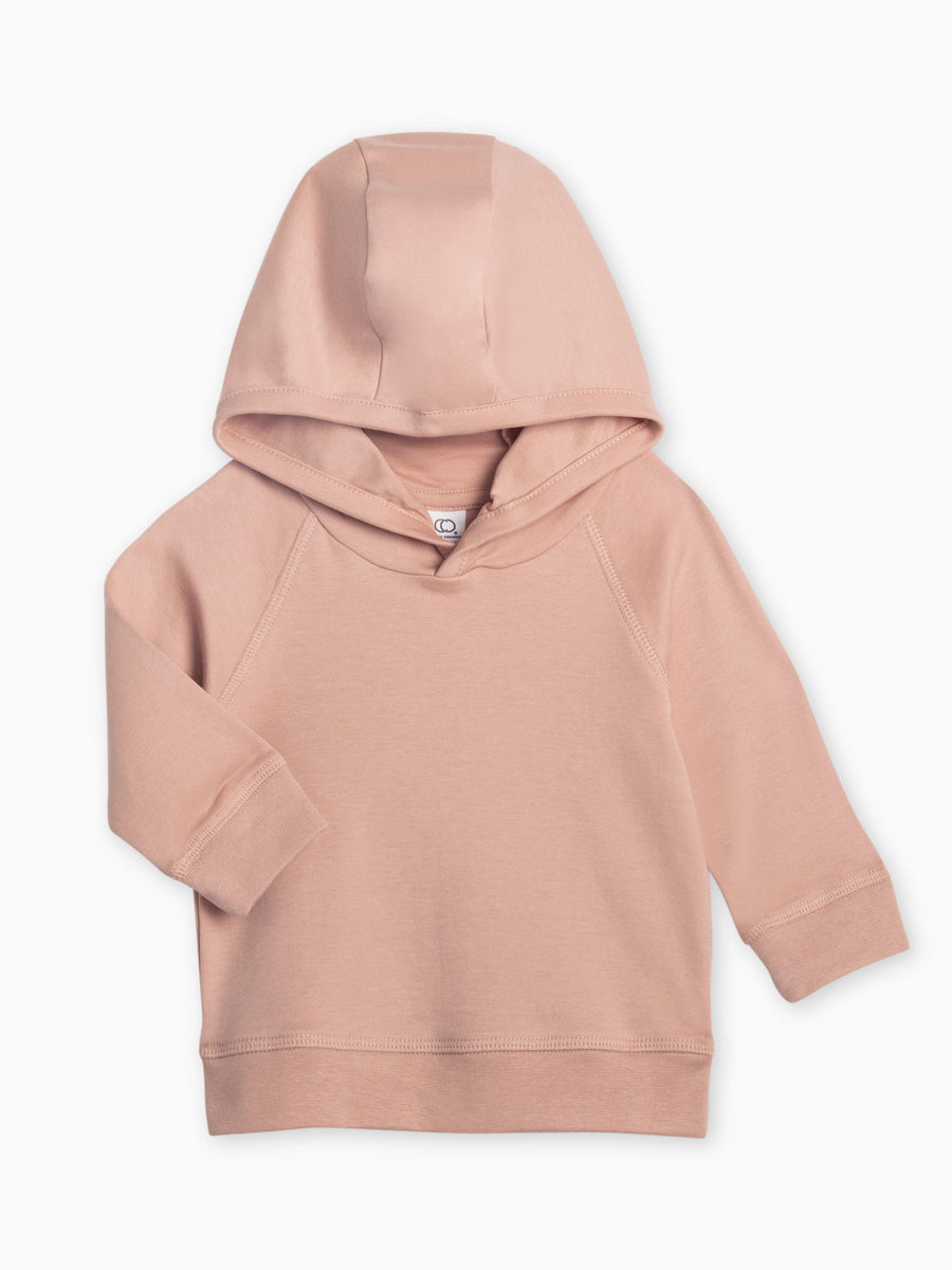 Madison Hooded Pullover Baby-Kids : Tops : Hoodies : Long Sleeves Colored Organics Madison Hoodie Pullover Organic Long Sleeve Baby Top