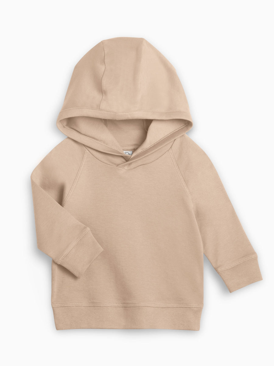 Madison Hooded Pullover Baby : Tops : Hoodies : Long Sleeves Colored Organics Madison Hoodie Pullover Organic Long Sleeve Baby Top