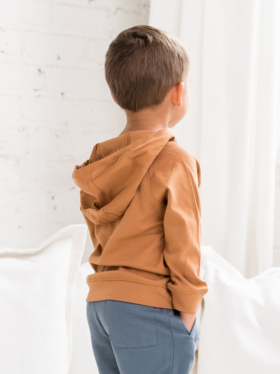Madison Hooded Pullover Baby :Tops :Hoodies :Long Sleeves Colored Organics Madison Hoodie Pullover Organic Long Sleeve Baby Top