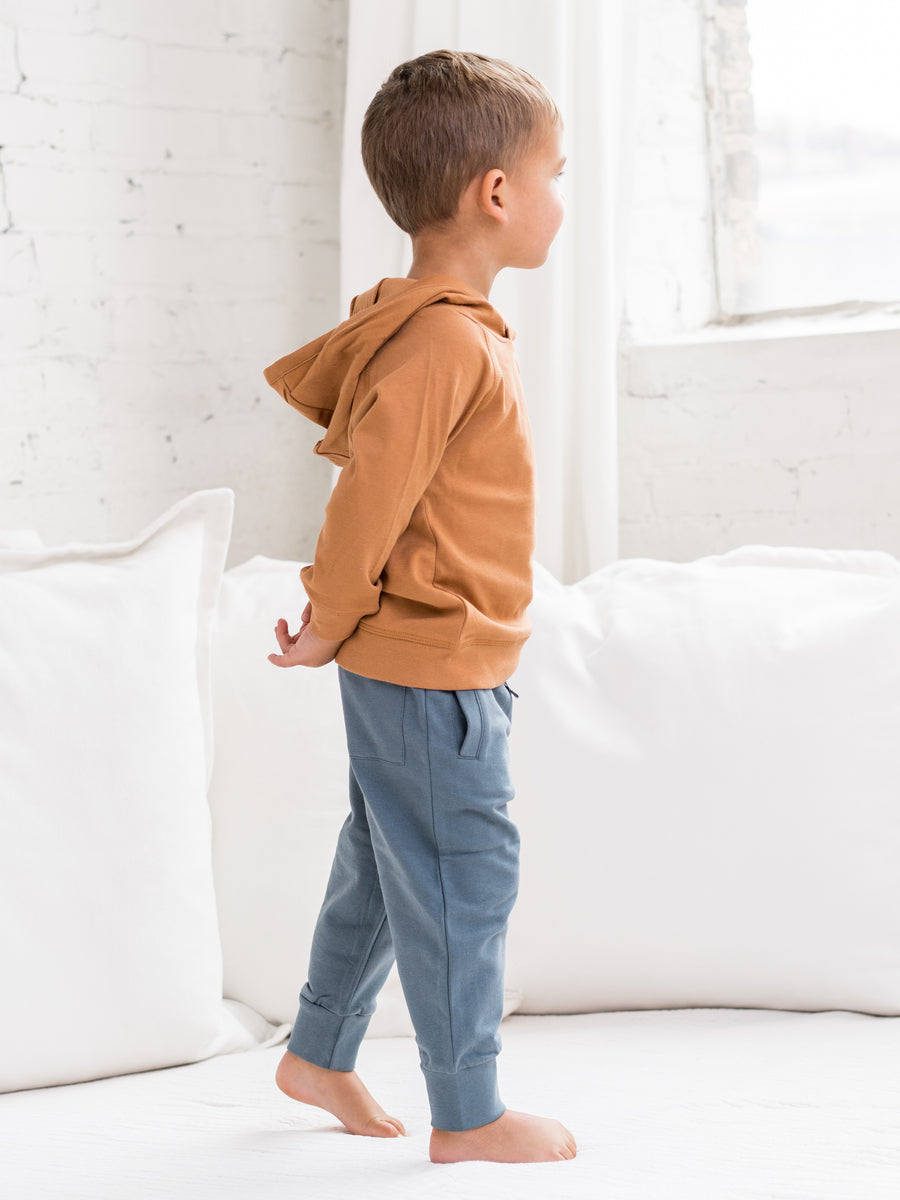 Madison Hooded Pullover Baby : Tops : Hoodies : Long Sleeves Colored Organics Madison Hoodie Pullover Organic Long Sleeve Baby Top