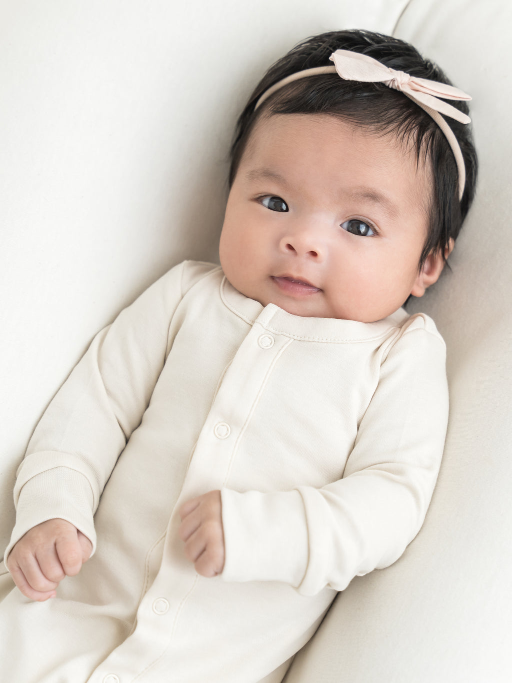 Classic Skylar Footed Sleeper Baby : One Pieces : Sleepers : Long Sleeves Colored Organics Organic Footed Baby Sleeper, Skylar | Colored Organics®