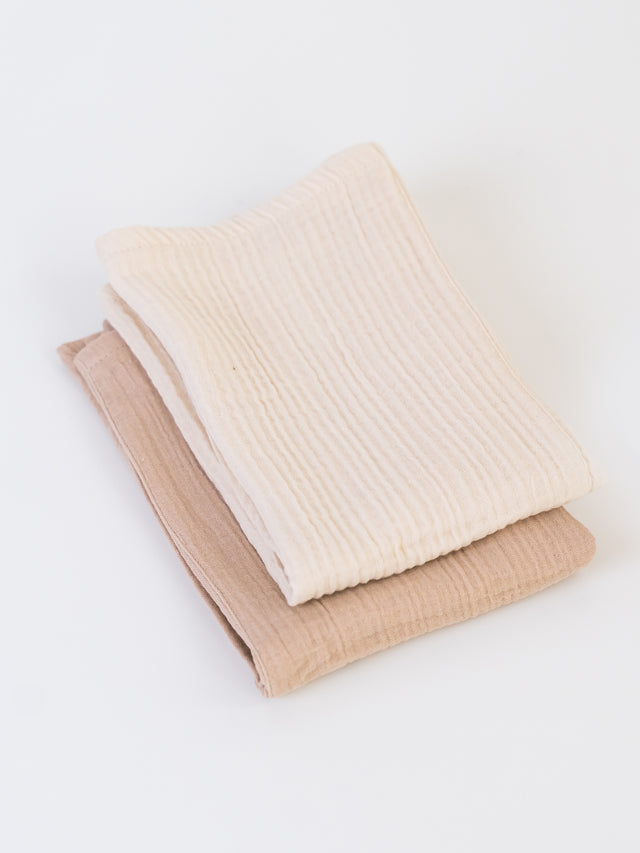 Muslin Burp Cloths 2 Pack Baby : Gear : Burp Cloths : Feeding Colored Organics Organic Cotton 2-Pack Muslin Burp Cloths