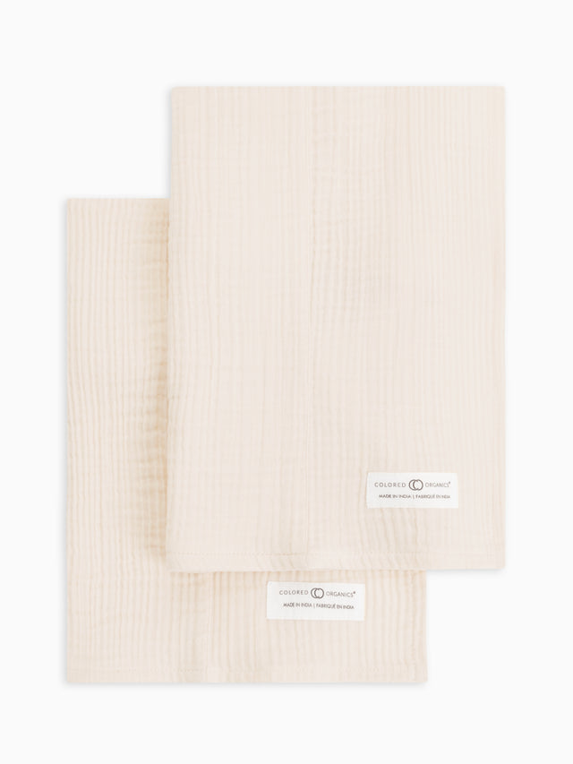 Muslin Burp Cloths 2 Pack Baby : Gear : Burp Cloths : Feeding Colored Organics Organic Cotton 2-Pack Muslin Burp Cloths