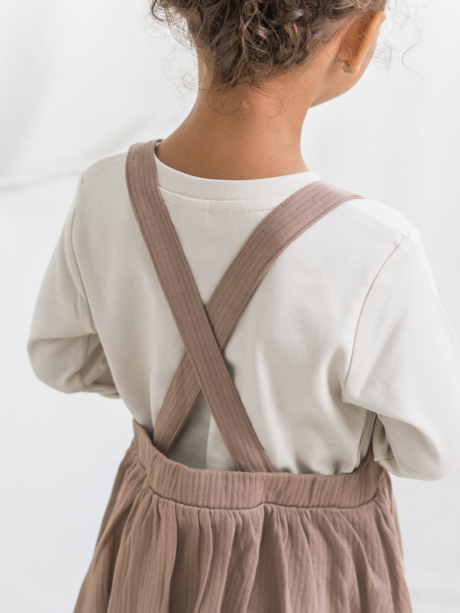 Ribbed Jumper Dress Baby-Kids : Tops : Dress Colored Organics Toddler & Baby Dress - Girls & Boys - Organic