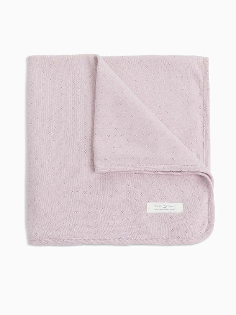 Pointelle Swaddle Blanket