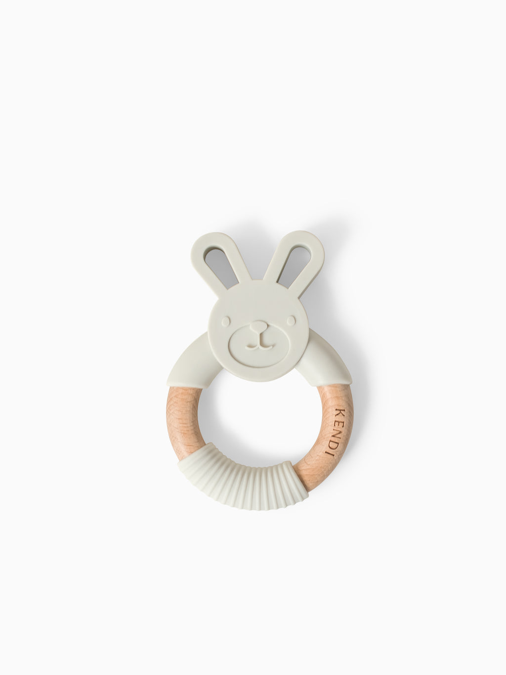 Bunny Teether Baby : Toys : Teethers Kendi Bunny Teether for Babies and Kids | Colored Organics®