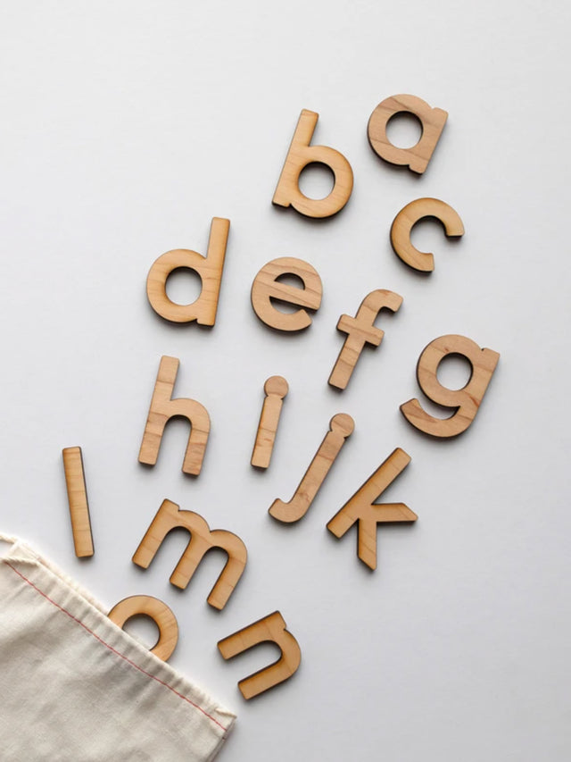 Wooden Lowercase Alphabet Set Baby : Toys : Wooden : Learning Glad Folk 