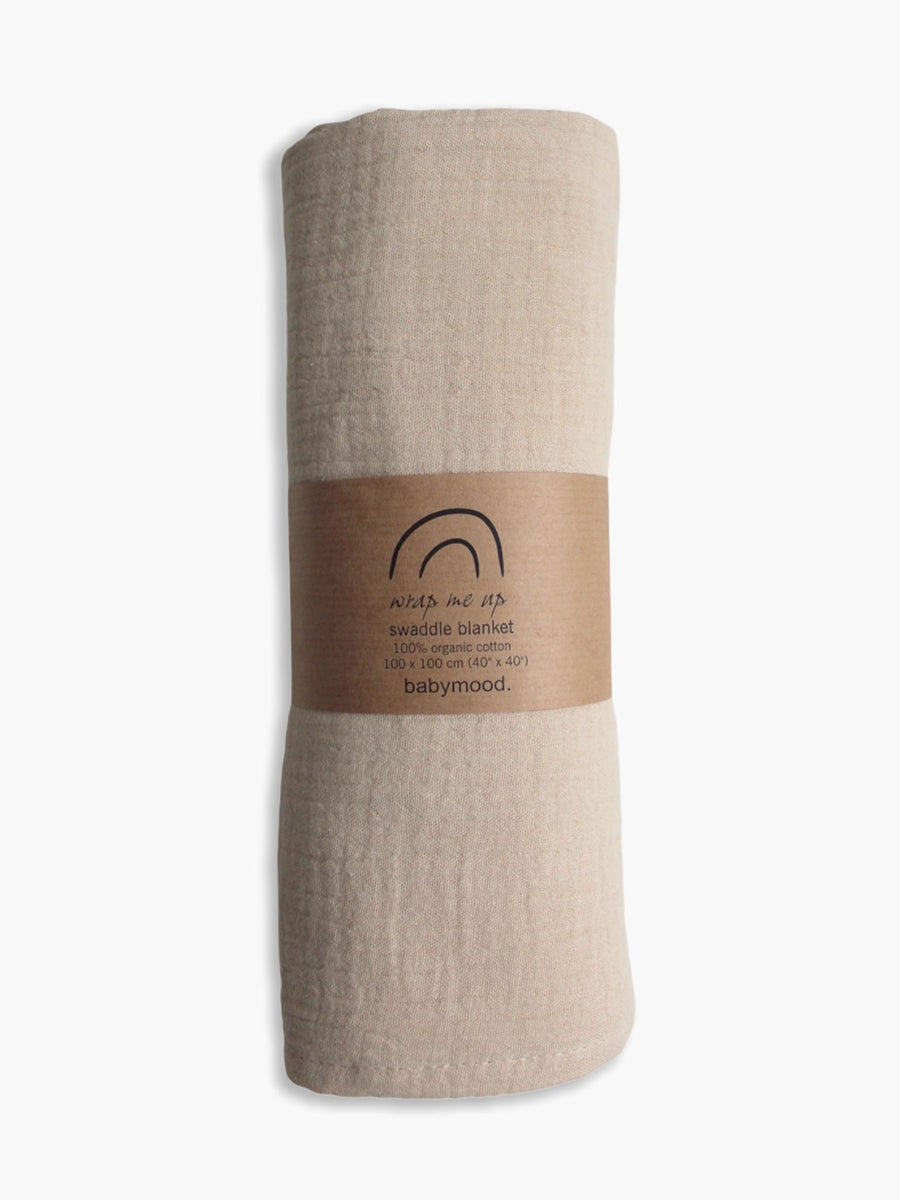 Organic Muslin Swaddle Blanket Baby : Nursery : Blankets : Bedding : Swaddle Babymood Organic Muslin Swaddle Blanket